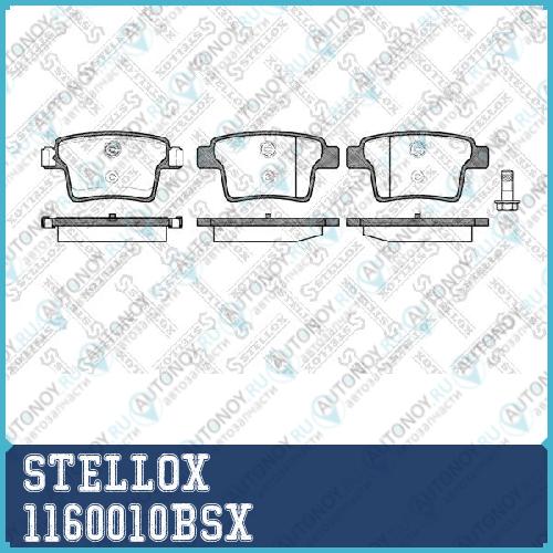 1160 010B-SX =1149 10 колодки дисковые з. Ford Mondeo 1.8SCi2.2TDCi3.0 V6 24V 03> 1160010BSX