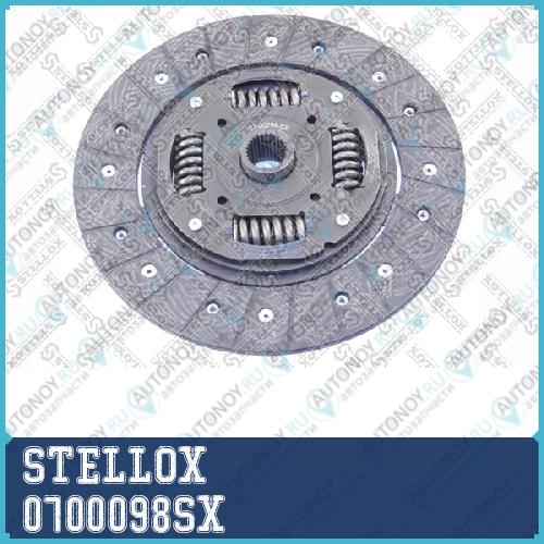 07-00098-SX диск сцепления Audi A3 VW BoraGolf 1.82.0 96> 0700098SX