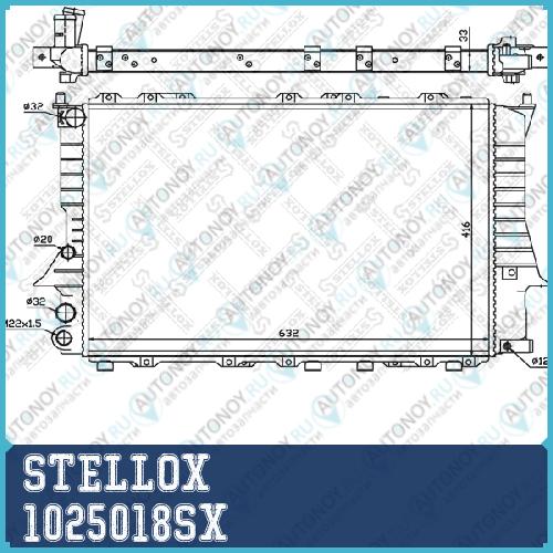 радиатор  1025018SX