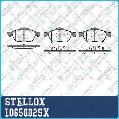 колодки дисковые торм. перед.  1065002SX