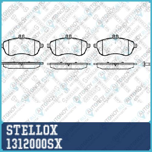 1312 000-SX =FDB1978 0054200820 колодки дисковые п. MB W204 1.8-2.3 07> 1312000SX