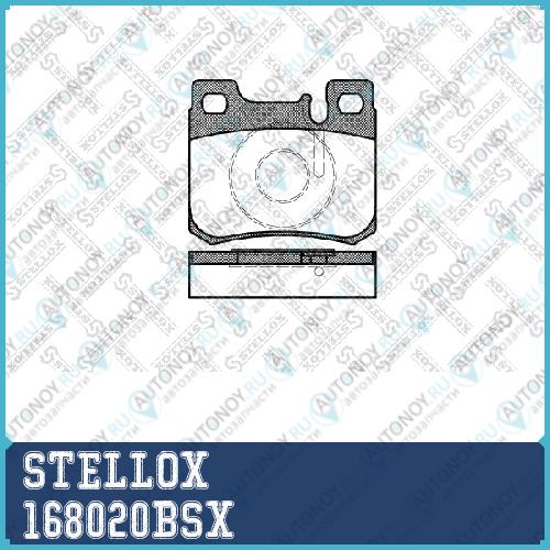 168 020B-SX =157 20=FDB693 колодки дисковые з. MB W201W202W124 1.8-2.5TD 82> 168020BSX
