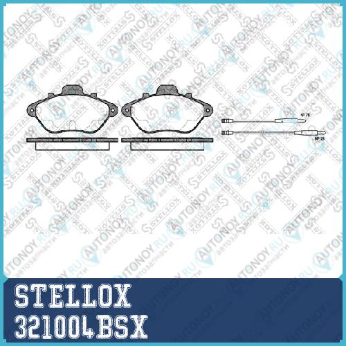 321 004B-SX =310 04=FDB623 колодки дисковые п. Peugeot 605 2.0/3.0/2.1TD 89-99