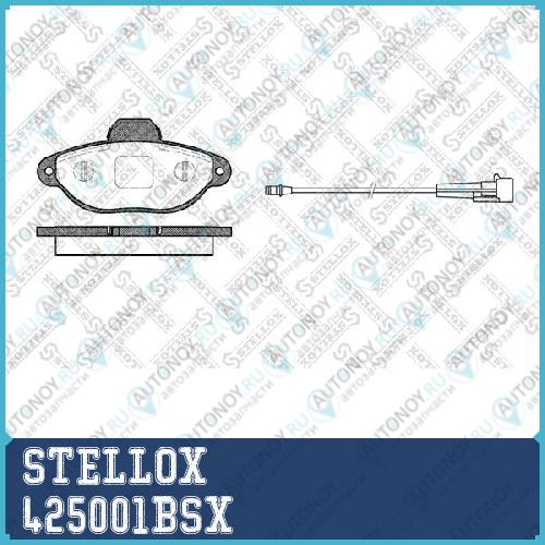 425 001B-SX =414 01=FO582881=FDB925=571523B колодки дисковые п. Fiat Punto 55 1.1i-1.7D 93-96 425001BSX