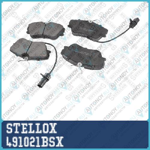 491 021B-SX =480 21=224751 колодки дисковые п. VW T4 2.52.4D &Syncro 98-04 диск 15 491021BSX