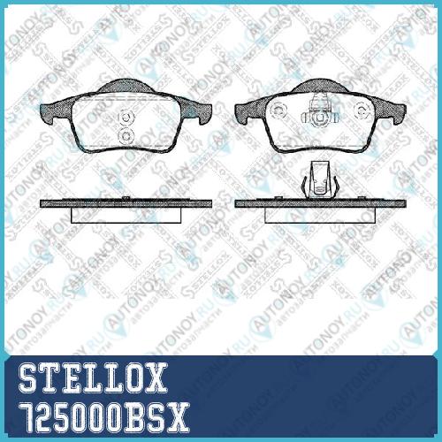 725 000B-SX 714 00FDB1383 колодки дисковые з. ПОДХОДИТ ДЛЯ VOLVO S80 98>/S60/V70 00>/C70 97-00/XC70 2.5D5 02>