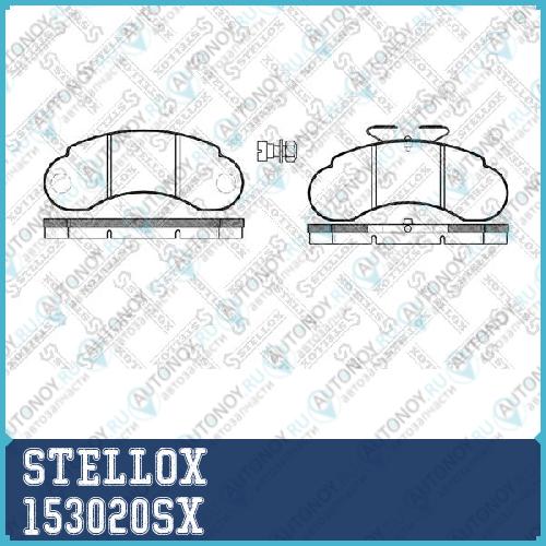 153 020-SX =142 20=571521B=FDB941 колодки дисковые п. MB 100 91-96/130/140 all 87> 153020SX