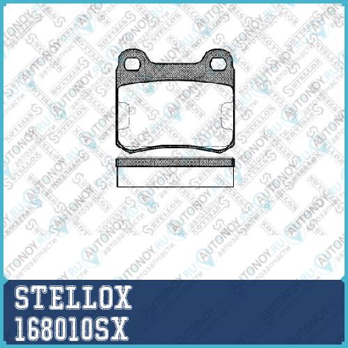 168 010-SX =157 10=FDB979 колодки дисковые з. MB W201 2.32.5 16V 84-93W124 2.0-3.0DTD 84-93 168010SX