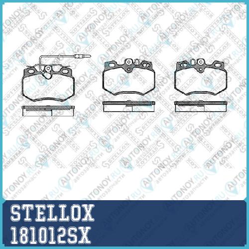181 012-SX =170 12=FDB455 колодки дисковые п. Peugeot 205 1.0-1.9D 83-93/309 1.1-1.9TD 85-93