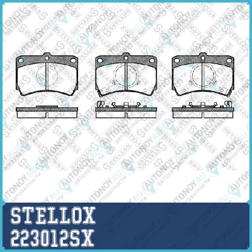 223 012-SX =212 12=FDB715=572145B колодки дисковые п. Mazda 121 1.3 90-96323 1.3-1.81.7D 89-98 223012SX