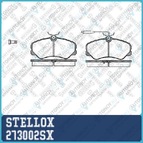 273 002-SX =262 02=FDB540 колодки дисковые п. Peugeot 405 1.4-1.9D 87-95 273002SX