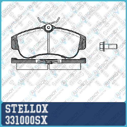 331 000-SX =320 00=FDB604 колодки дисковые п.Nissan PrimeraAlmera 1.5-2.2D 90> 331000SX