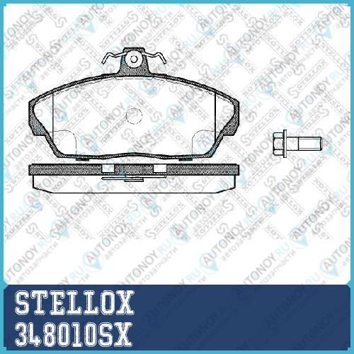 348 010-SX =337 10=FDB1291=571976B колодки дисковые п. ПОДХОДИТ ДЛЯ Land Rover Freelander 1.8i 16V2.0Di 98-00 348010SX