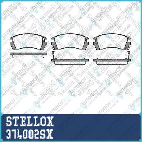 374 002-SX =363 02=FDB940 колодки дисковые п. Nissan Sunny 1.4/1.6/2.0D 91-96/100NX 2.0 91-93 374002SX
