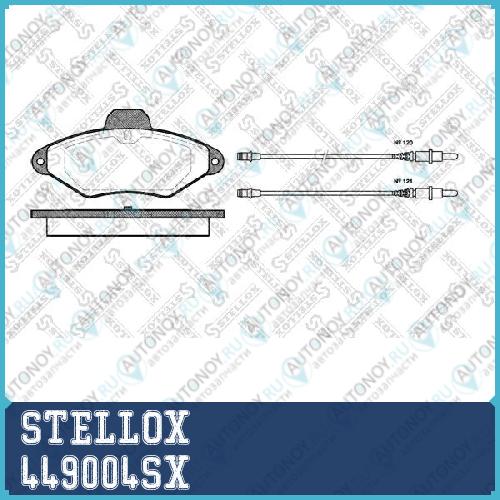 449 004-SX =438 04=571757B=FDB874 колодки дисковые п. Citroen Xantia 1.6i-2.0i/1.9D/TD 93>