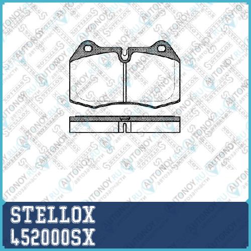 452 000-SX =441 00=FDB998 колодки дисковые п. BMW E38 2.8-3.52.5TDs 95-01E31 4.0-5.6 94-99 452000SX