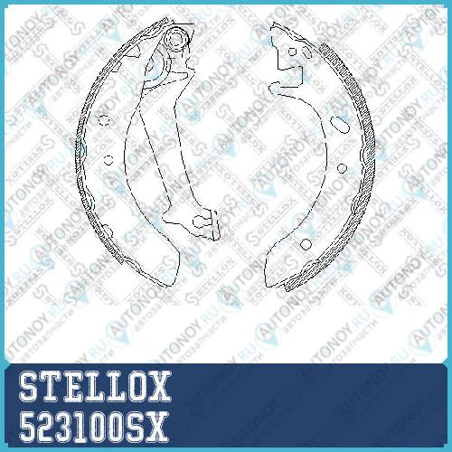 523 100-SX =4512.00=574SBS=362287B=FSB421 колодки барабанные Ford Mondeo 1.6i1.8i1.8TD 94-96 523100SX