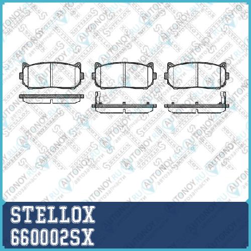 660 002-SX =649 02=D11151M-01 колодки дисковые з. Kia Shuma 98>Clarus 1.5i-2.0i с ABS 96-00 660002SX