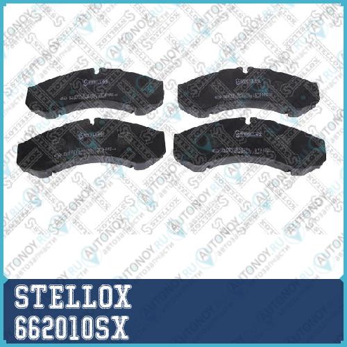 662 010-SX колодки дисковые п.  Iveco Daily 99> 662010SX
