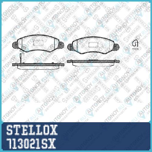 713 021-SX =702 21 колодки дисковые п. Suzuki Wagon/Ignis 1.3/1.5/1.3SDiSubaru Justy 1.3/1.5 03>