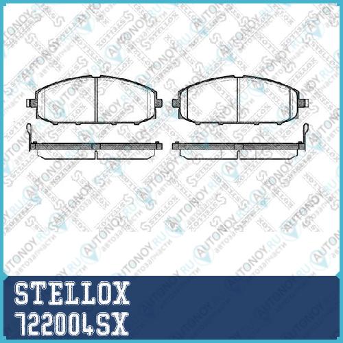 722 004-SX =711 04=222255 колодки дисковые п. Nissan Patrol Y61 4.5i2.8TD4.2TD 97>3.0Di 00> 722004SX