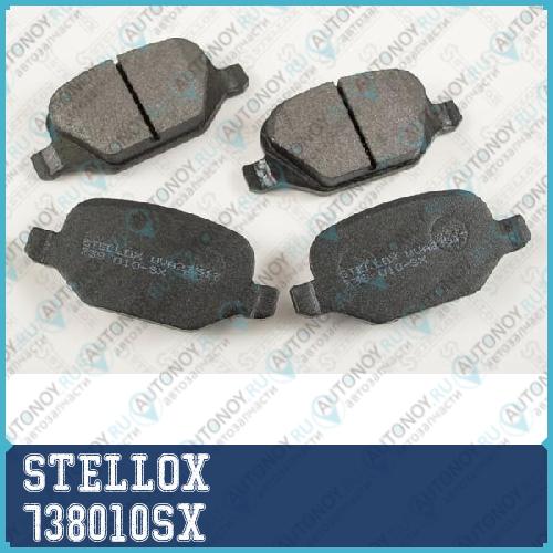 738 010-SX =727 10=FDB1349=221023 колодки дисковые з. Alfa Romeo 147 1.6i-3.2/1.9JTD 00>