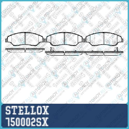 750 002-SX =739 02=Y14-53001M колодки дисковые п. Kia Sportage 2.0i 16/2.0TDi 99>