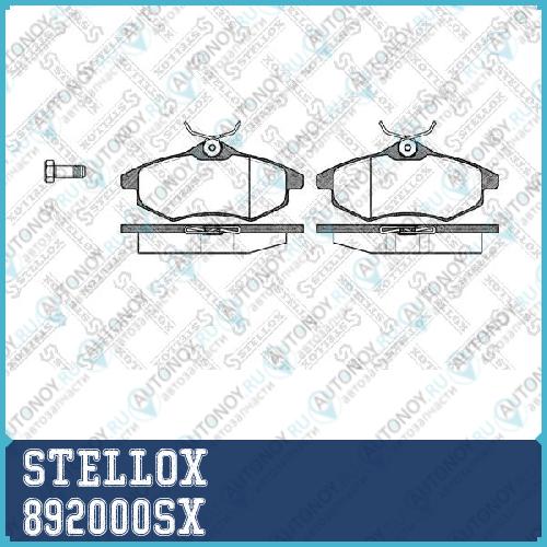 892 000-SX =881 00=FDB1542=221950 колодки дисковые п. Citroen C2C3 1.1i1.4i1.4HDi 02> 892000SX