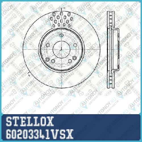 Диск тормозной  60203341VSX
