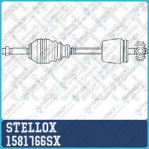 привод левый  1581766SX