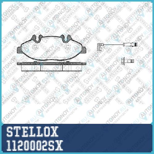 Колодки тормозные дисковые™STELLOX 1120002SX