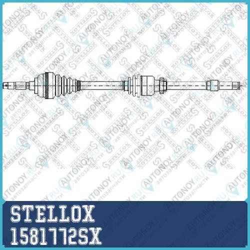 привод правый  1581772SX