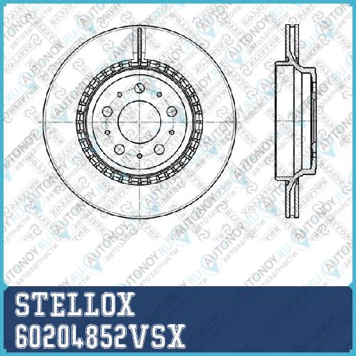Диски тормозные™STELLOX 60204852VSX