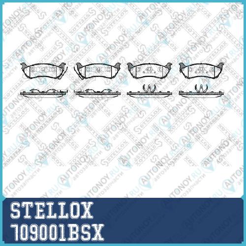 Колодки тормозные дисковые™STELLOX 709001BSX