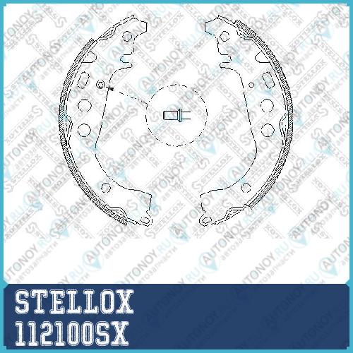 112 100-SX =4101.00=4101.01=K2342-01 колодки барабанные_ Toyota YarisYaris Verso 99> 112100SX