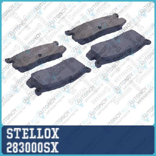 283 000-SX =272 00=FDB630 колодки дисковые з._Mazda 626 1.8-2.22.0D Ford Probe 2.2T3.0 88-92 283000SX