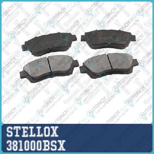 381 000B-SX =SGD476C=370 00=Y02-2088колодки дисковые п._Toyota Camry 2.23.0 91-96Celica 2.0 92-99 381000BSX