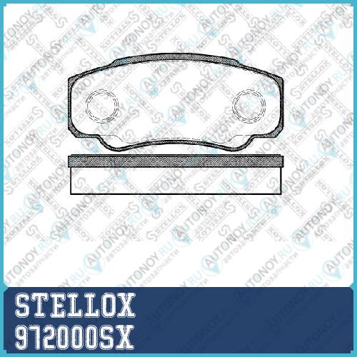 972 000-SX =961 00=221949 !колодки дисковые з.\ Peugeot BoxerFiat DucatoCitroen Jumper all 02> 972000SX