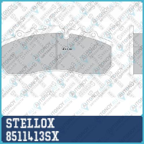Колодки тормозные дисковые  8511413SX