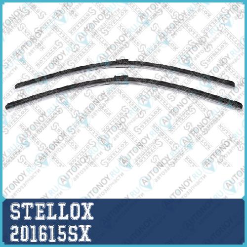 201 615-SX щетки плоск. к-т 65026Side pin_ MB 201615SX