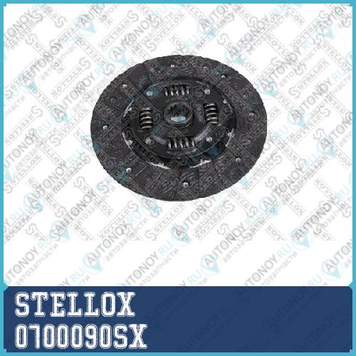 07-00090-SX диск сцепления_ Opel OmegaRekordManta 1.8 82-88 0700090SX