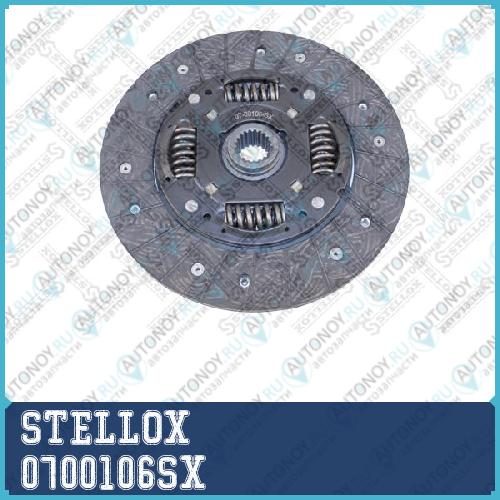 07-00106-SX диск сцепления_ Hyundai Accent 1.5 02-04 0700106SX