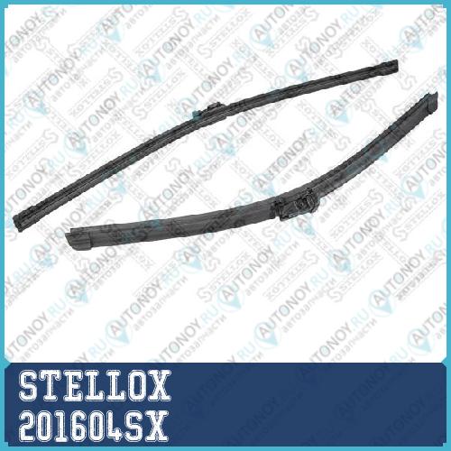 201 604-SX щетки плоск. к-т 52521+47519Push button_ Seat IbizaCordoba all 06> LHD 201604SX