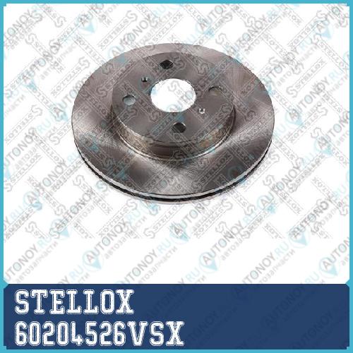 Тормозной диск передний_ Toyota Corolla AE9 1.6i 16V 87>  6020-4526V-SX 60204526VSX