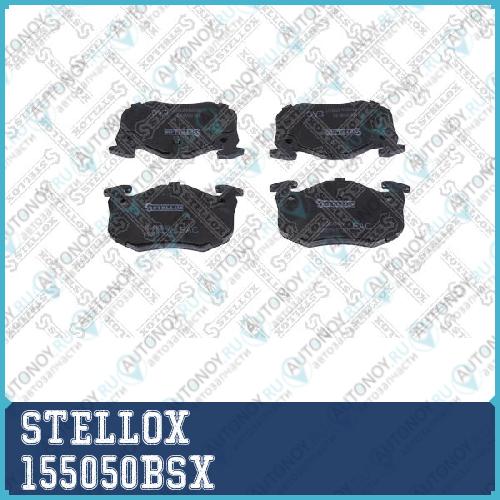 155 050B-SX_колодки дисковые задние! с антискр. пл.\ Citroen Xsara/Saxo 1.6-2.0/1.9TD/2.0HDi 97>
