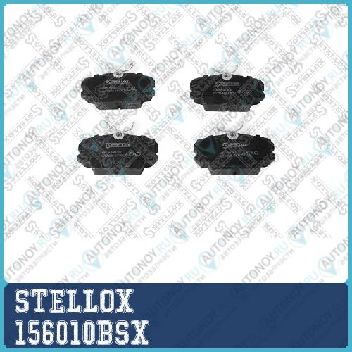 156 010B-SX_колодки дисковые передние_ BMW E30 1.6i-2.3i2.4DTD 82-92 MB W201 1.8-2.5D 82-93 156010BSX