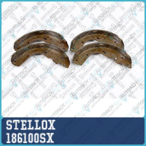 186 100-SX_=4175.00 колодки барабанные_ Ford Ranger Mazda B-serie 2.22.62.5D 98> 186100SX