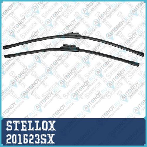 201 623-SX_щетки плоск. к-т 70028+60024Pinch tab_ Citroen C4 04> 201623SX