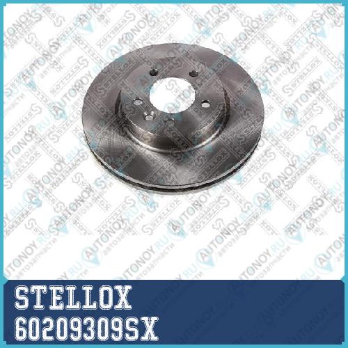 6020-9309-SX_Тормозной диск передний_ ПОДХОДИТ ДЛЯ Land Rover Range Rover Sport 2.7TDVM 05> 60209309SX