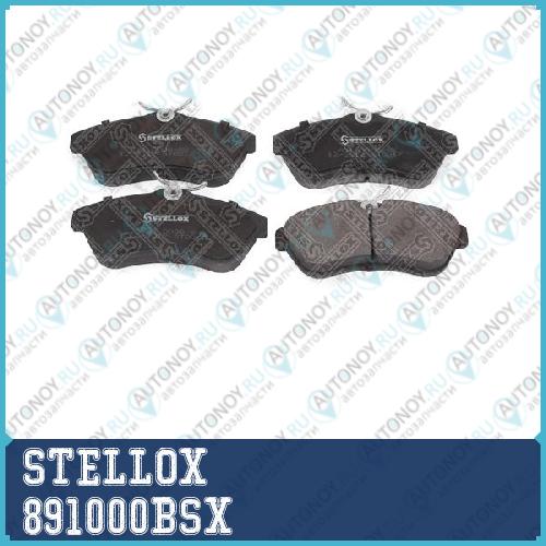 891 000B-SX_колодки дисковые п.! с антискр. пл.\ Citroen C3 1.4/1.6 16V/1.4HDi 02>